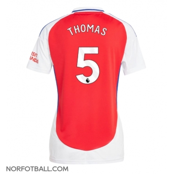 Billige Fotballdrakt Arsenal Thomas Partey #5 Replika Hjemmedrakt Dame 2024-25 Kortermet
